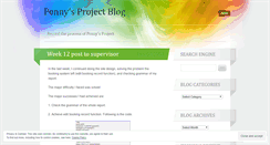 Desktop Screenshot of pennyyan.wordpress.com