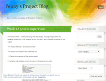Tablet Screenshot of pennyyan.wordpress.com