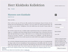 Tablet Screenshot of klokbok.wordpress.com