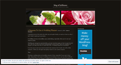 Desktop Screenshot of blogofbrilliance.wordpress.com