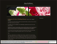 Tablet Screenshot of blogofbrilliance.wordpress.com