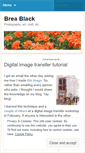 Mobile Screenshot of photobrea.wordpress.com