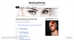 Desktop Screenshot of missbandthecity.wordpress.com