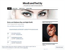 Tablet Screenshot of missbandthecity.wordpress.com