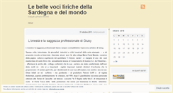 Desktop Screenshot of lanfrancovisconti.wordpress.com