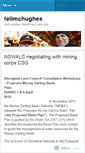 Mobile Screenshot of felimchughes.wordpress.com