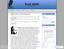 Tablet Screenshot of bluemonklca.wordpress.com