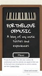 Mobile Screenshot of fortheloveofclassicalmusic.wordpress.com