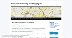 Desktop Screenshot of hyperlocalcharlotte.wordpress.com