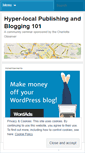 Mobile Screenshot of hyperlocalcharlotte.wordpress.com