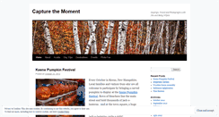 Desktop Screenshot of letscapturethemoment.wordpress.com