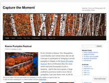 Tablet Screenshot of letscapturethemoment.wordpress.com