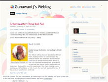 Tablet Screenshot of gunawantj.wordpress.com