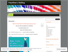 Tablet Screenshot of files4free.wordpress.com
