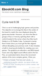 Mobile Screenshot of ebook30.wordpress.com