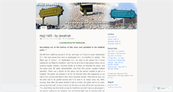 Desktop Screenshot of hajjstories.wordpress.com