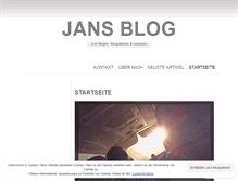 Tablet Screenshot of jansblog89.wordpress.com