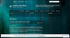 Desktop Screenshot of lumierecine.wordpress.com