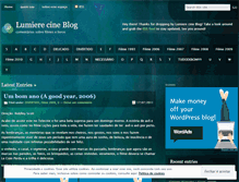 Tablet Screenshot of lumierecine.wordpress.com