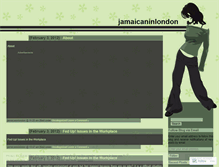 Tablet Screenshot of jamaicaninlondon.wordpress.com