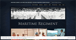 Desktop Screenshot of maritimeregiment.wordpress.com