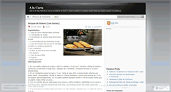 Desktop Screenshot of ezrecetas.wordpress.com