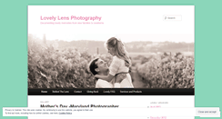 Desktop Screenshot of lovelylensphotography.wordpress.com