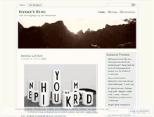 Tablet Screenshot of ilykke.wordpress.com