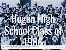 Tablet Screenshot of hoganhs86reunion.wordpress.com