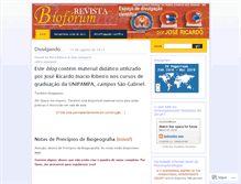 Tablet Screenshot of bioforum.wordpress.com