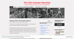 Desktop Screenshot of nycj4058.wordpress.com