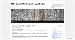 Desktop Screenshot of centralfm.wordpress.com