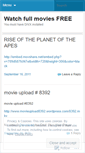 Mobile Screenshot of movieupload8392.wordpress.com
