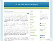 Tablet Screenshot of lifesatdown.wordpress.com