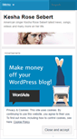 Mobile Screenshot of kesharosesebert.wordpress.com