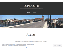 Tablet Screenshot of dlindustrie.wordpress.com