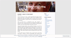 Desktop Screenshot of mferrar.wordpress.com
