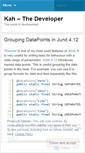 Mobile Screenshot of kahdev.wordpress.com