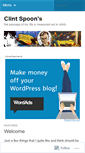 Mobile Screenshot of clintspoon.wordpress.com