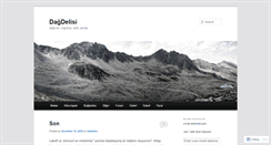 Desktop Screenshot of dagdelisi.wordpress.com