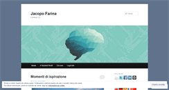 Desktop Screenshot of jacopofarina.wordpress.com