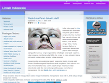 Tablet Screenshot of lintahindonesia.wordpress.com