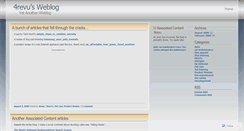 Desktop Screenshot of 4revu.wordpress.com