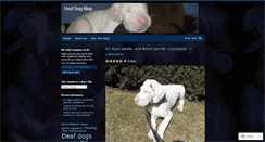 Desktop Screenshot of deafdogblog.wordpress.com