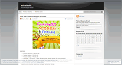 Desktop Screenshot of naiemhalel.wordpress.com