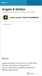 Mobile Screenshot of angelsdeities.wordpress.com