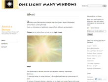 Tablet Screenshot of angelsdeities.wordpress.com