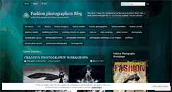 Desktop Screenshot of fashionphotographers.wordpress.com