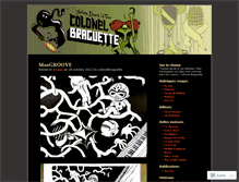 Tablet Screenshot of colonelbraguette.wordpress.com