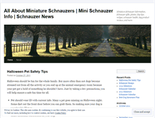 Tablet Screenshot of miniatureschnauzers.wordpress.com